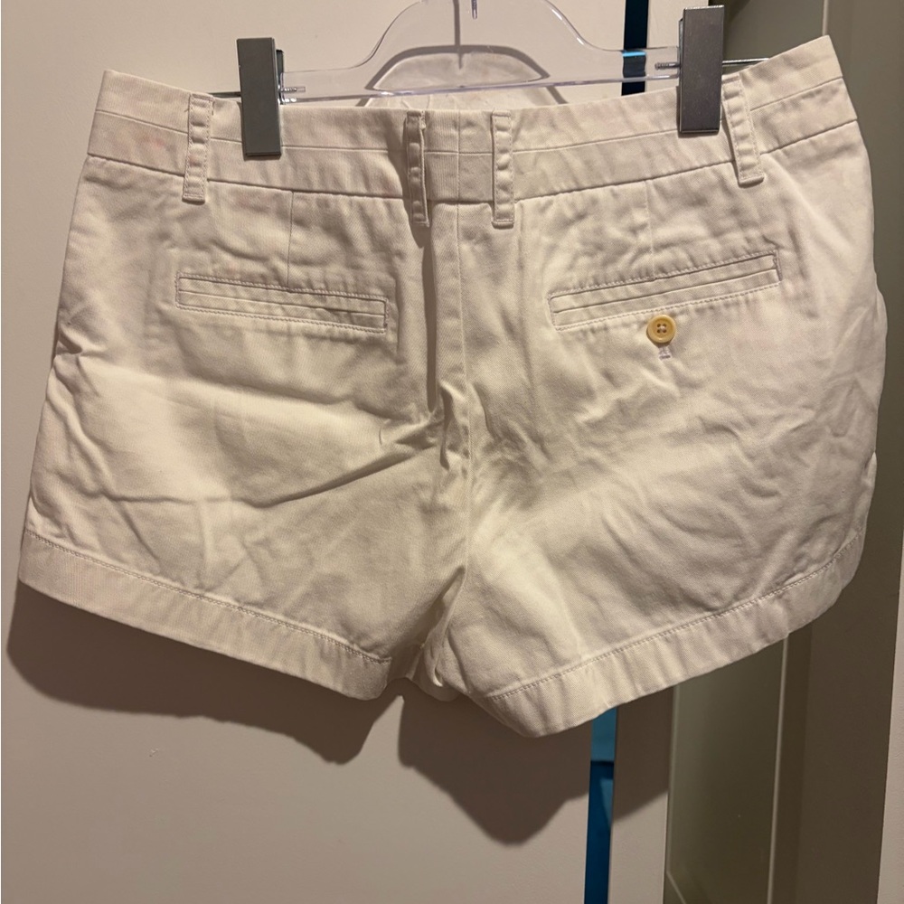 Women's White Chino Shorts J.Crew - Picture 3 of 3